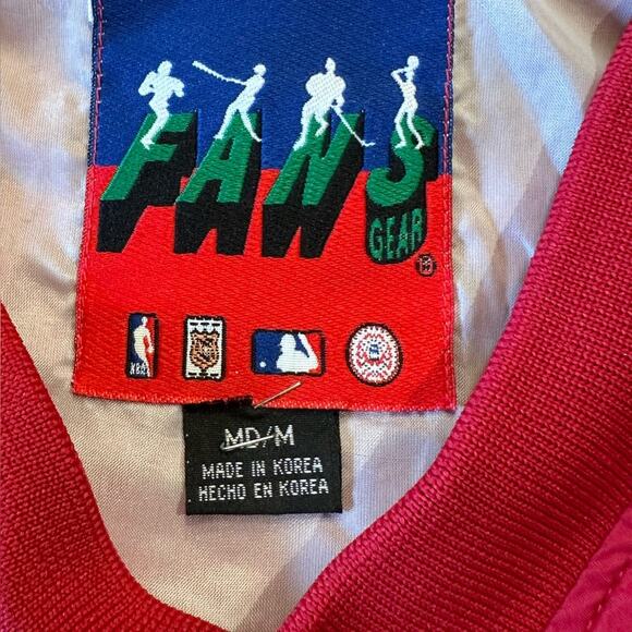 University of Alabama Crimson Tide Men’s Medium Windshirt Red Long Sleeve - Picture 3 of 8